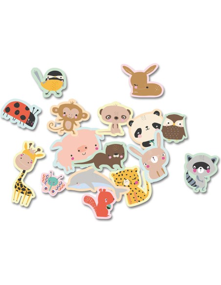 Ma pochette de gommettes - 100 animaux mignons - Auzou