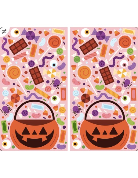 Ma pochette de 20 P'tits jeux monstres et sorcières - Auzou