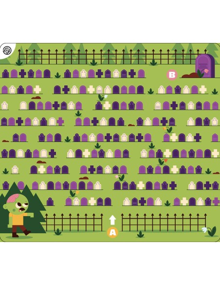 Ma pochette de 20 P'tits jeux monstres et sorcières - Auzou