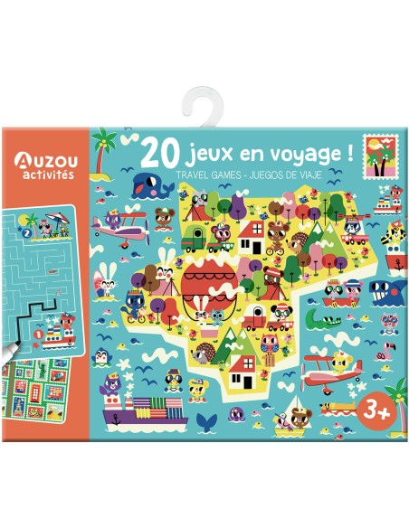 20 petits jeux - En voyage ! - Auzou