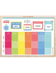 Mon tableau J'organise ma semaine - Auzou