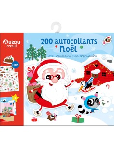 Ma pochette d'artiste - Autocollants noel - Auzou