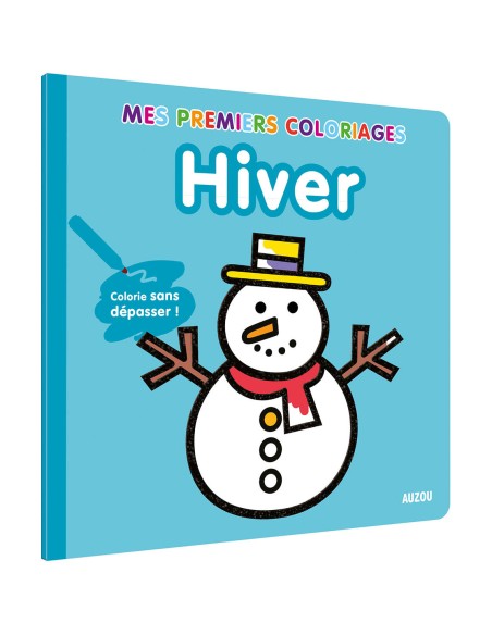Mes premiers coloriages - Hiver - Auzou