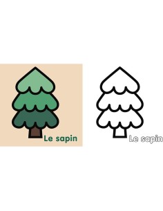 Mes premiers coloriages - Hiver - Auzou 2