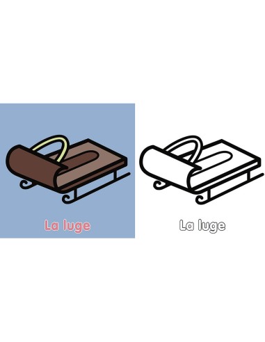 Mes premiers coloriages - Hiver - Auzou