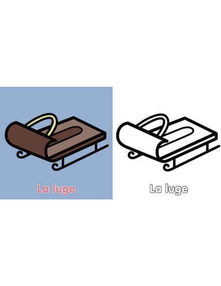 Mes premiers coloriages - Hiver - Auzou