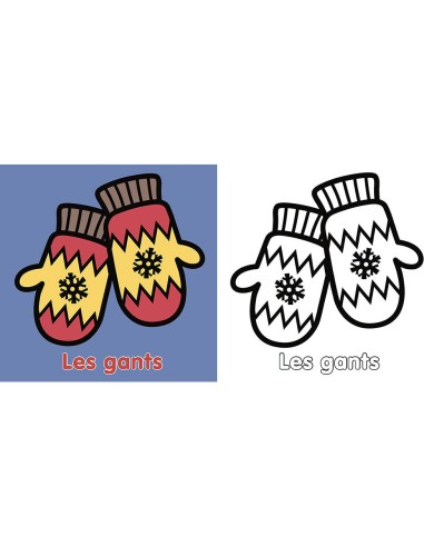 Mes premiers coloriages - Hiver - Auzou