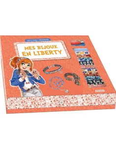 Ma boîte à bijoux - Les p'tites créatrices - Mes bijoux en liberty - Auzou