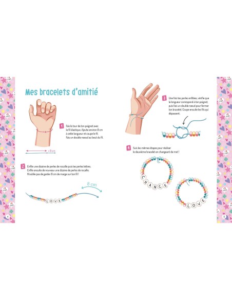 Mes magnifiques bijoux en perles de rocaille - Auzou