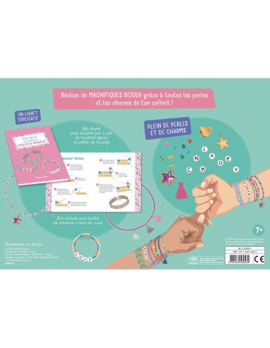 Mes magnifiques bijoux en perles de rocaille - Auzou