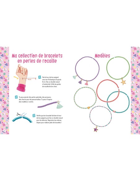 Mes magnifiques bijoux en perles de rocaille - Auzou