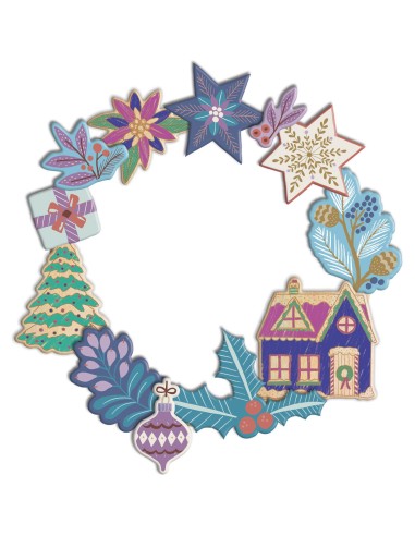 Ma superbe couronne de noël - Auzou