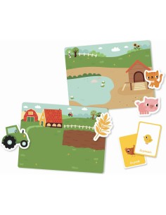 Mon petit coffret aimanté - La ferme - Auzou 2