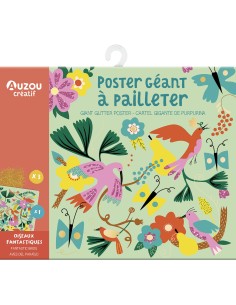 Poster géant à pailleter - Auzou