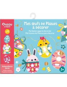 Ma pochette d'artiste - Mes oeufs de pâques à décorer - Auzou