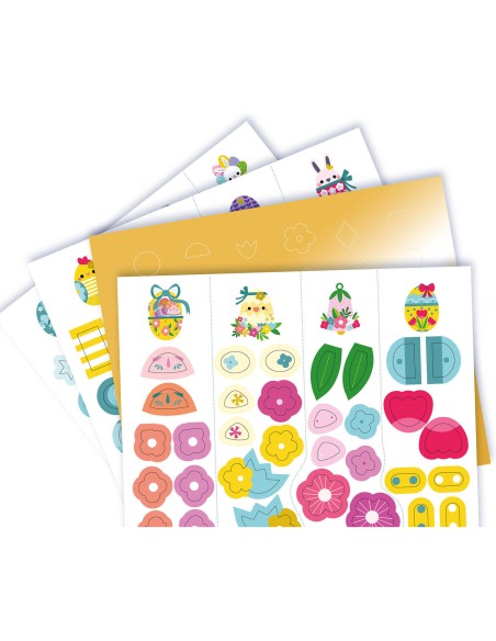 Ma pochette d'artiste - Mes oeufs de pâques à décorer - Auzou