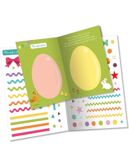 Mes tout premiers autocollants - 500 autocollants pâques - Auzou