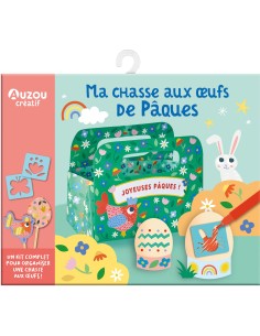 Ma pochette d'artiste - Ma chasse aux oeufs de pâques - Auzou
