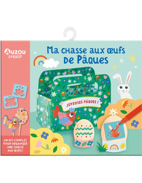 Ma pochette d'artiste - Ma chasse aux oeufs de pâques - Auzou