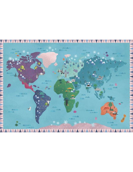 Ma pochette d'artiste - Mon poster a animer monde - Auzou