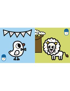 Mes premiers coloriages - Coloriages magiques animaux - coll. mes premiers coloriages - Auzou 2