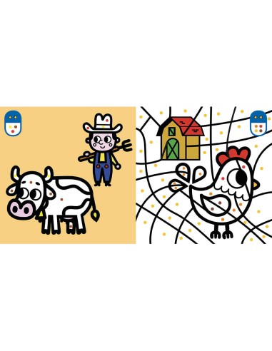 Mes premiers coloriages - Coloriages magiques animaux - coll. mes premiers coloriages - Auzou