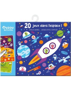 Ma pochette de 20 jeux dans l'espace - Auzou