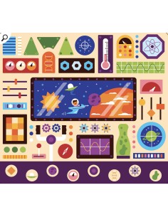 Ma pochette de 20 jeux dans l'espace - Auzou 2