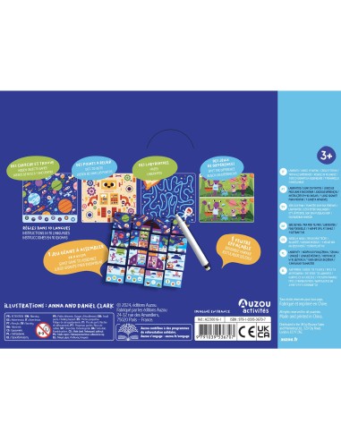 Ma pochette de 20 jeux dans l'espace - Auzou