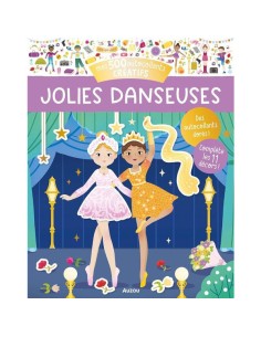 Mes 500 Autocollants créatifs Jolies danseuses - Auzou