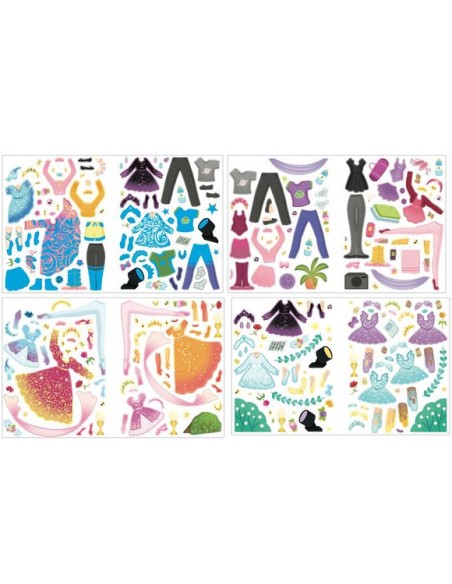 Mes 500 Autocollants créatifs Jolies danseuses - Auzou