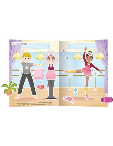 Mes 500 Autocollants créatifs Jolies danseuses - Auzou