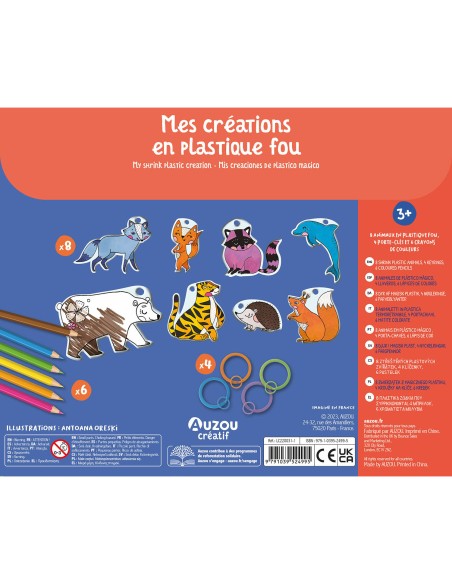 Mes créations en plastique fou - Auzou
