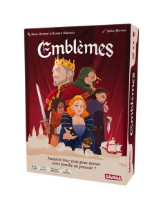 Emblèmes - Jeu de Société - Jeu de Cartes - Savana