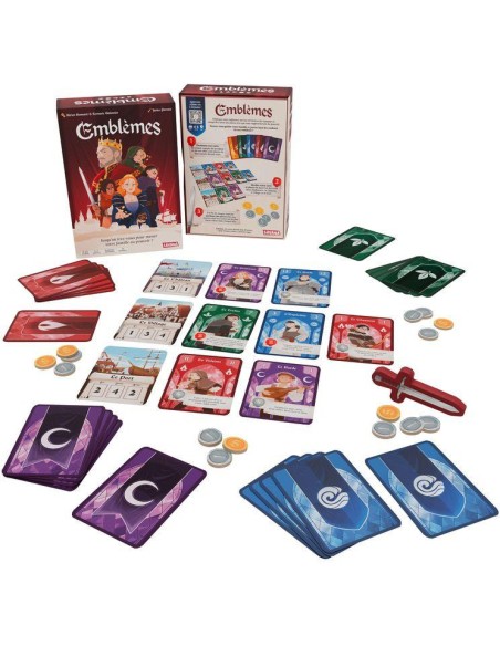 Emblèmes - Jeu de Société - Jeu de Cartes - Savana