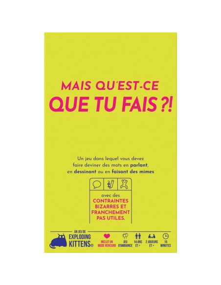 Mais qu’est-ce que tu fais ? - Exploding Kittens