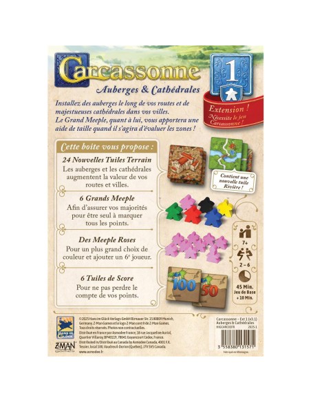 Carcassonne : Auberges et Cathédrales 2025 - Hans Im Glück