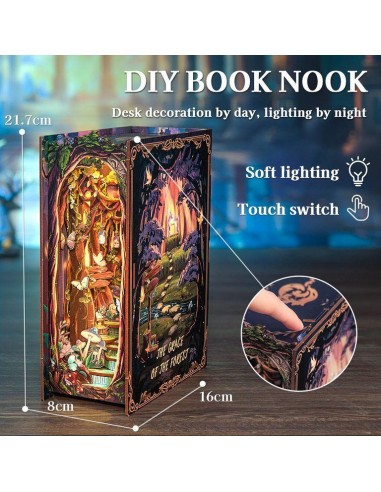 Booknook - La Foret Enchantee - Cutebee