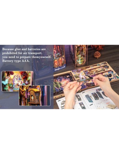 Booknook - La Foret Enchantee - Cutebee