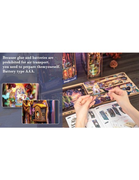 Booknook - La Foret Enchantee - Cutebee