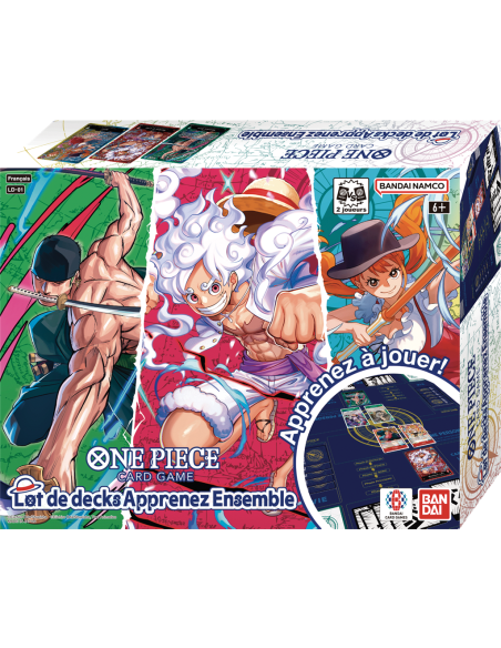 Coffret découverte One Piece: Apprenez Ensemble - Bandai
