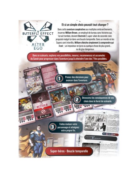 Butterfly Effect - Alter Ego - Jeux de société - La Boite De Jeu