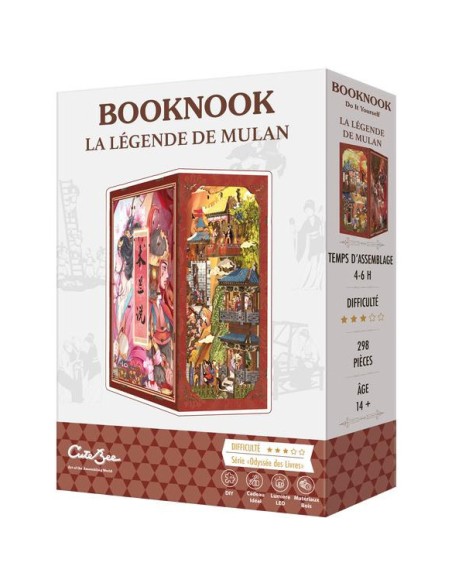 BookNook - La Légende de Mulan - Cutebee