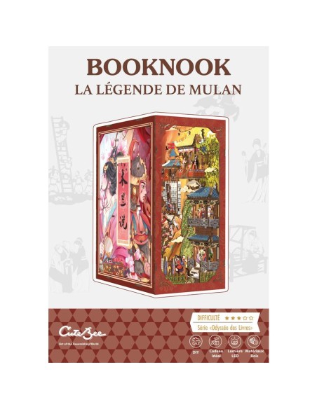 BookNook - La Légende de Mulan - Cutebee