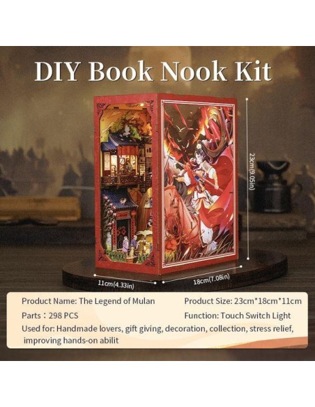 BookNook - La Légende de Mulan - Cutebee