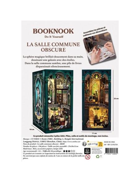 BookNook - La Salle Commune Obscure - Cutebee