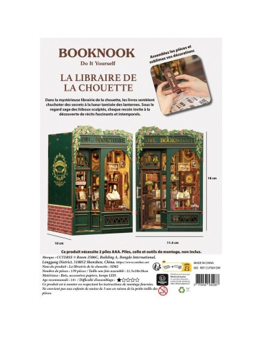 Booknook - La Librairie De La Chouette - Cutebee
