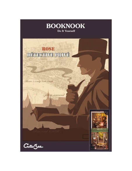 Book Nook Rose Détective Privé - Cutebee