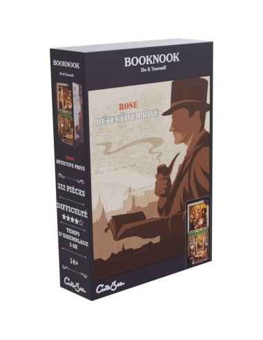 Book Nook Rose Détective Privé - Cutebee