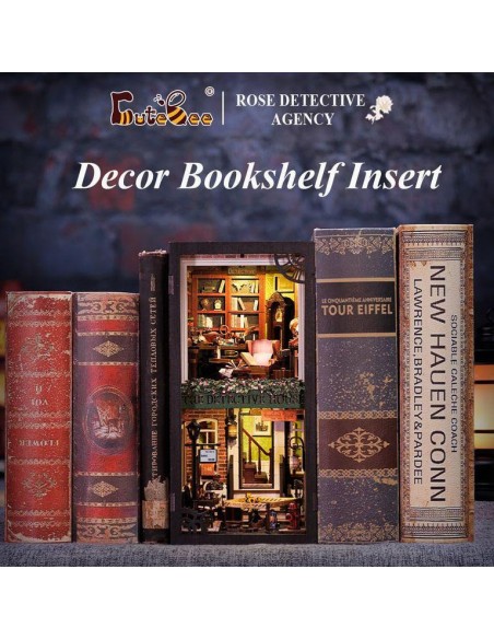 Book Nook Rose Détective Privé - Cutebee